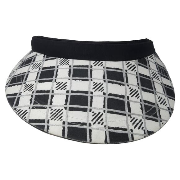 Fila Golf Sun Visor Cap Multicolor One Size Lightweight Embroidered Check - Picture 1 of 9